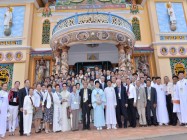 THE 90TH GREAT FESTIVAL COMMEMORATING THE HOLY MOTHER GODDESS ( YEAR 2015) AT TAY NINH CAO DAI HOLY SEE
