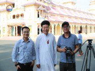 ARAB 24 NEWS AGENCY MADE A REPORTAGE ON CAO DAI RELIGION AT THE CAO DAI TAY NINH HOLY SEE