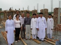 Visite au temple caodaiste Thang Long à Hà Nội JULY 28 2009