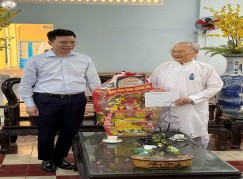 LÃNH ĐẠO TRUNG ƯƠNG, CHÍNH QUYỀN TỈNH TÂY NINH VÀ CÁC ĐƠN VỊ VŨ TRANG CHÚC TẾT HỘI THÁNH 