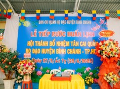 BAN HÀNH HUẤN LỊNH HỘI THÁNH BỔ NHIỆM TÂN CAI QUẢN HỌ ĐẠO HUYỆN BÌNH CHÁNH - TP HỒ CHÍ MINH