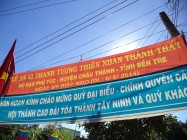 LỄ AN VỊ THÁNH TƯỢNG THIÊN NHÃN THÁNH THẤT HỌ ĐẠO PHÚ TÚC, HUYỆN CHÂU THÀNH TỈNH BẾN TRE