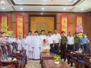 HỘI THÁNH CHÚC TẾT ĐẢNG BỘ, CHÍNH QUYỀN TỈNH TÂY NINH