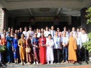 PHÁI ĐOÀN UB MTTQVN TP.HÀ NỘI CHÀO THĂM BAN CAI QUẢN HỌ ĐẠO VĨNH LỢI, TP. HUẾ