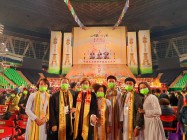 CAO DAI TAIPEI CONGREGATION ATTENDED THE 15TH CHINESE UNITED WORSHIP CEREMONY AT WEIXIN SHENGJIAO